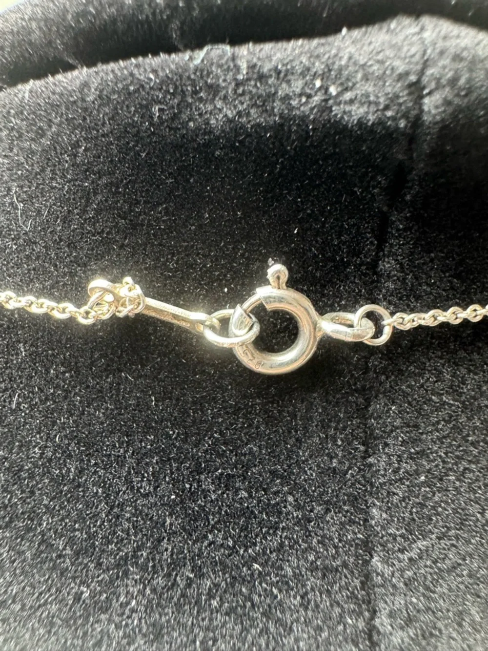 Tiffany & Co Women’s Silver Loving Heart Pendant Necklace Paloma Picasso 925